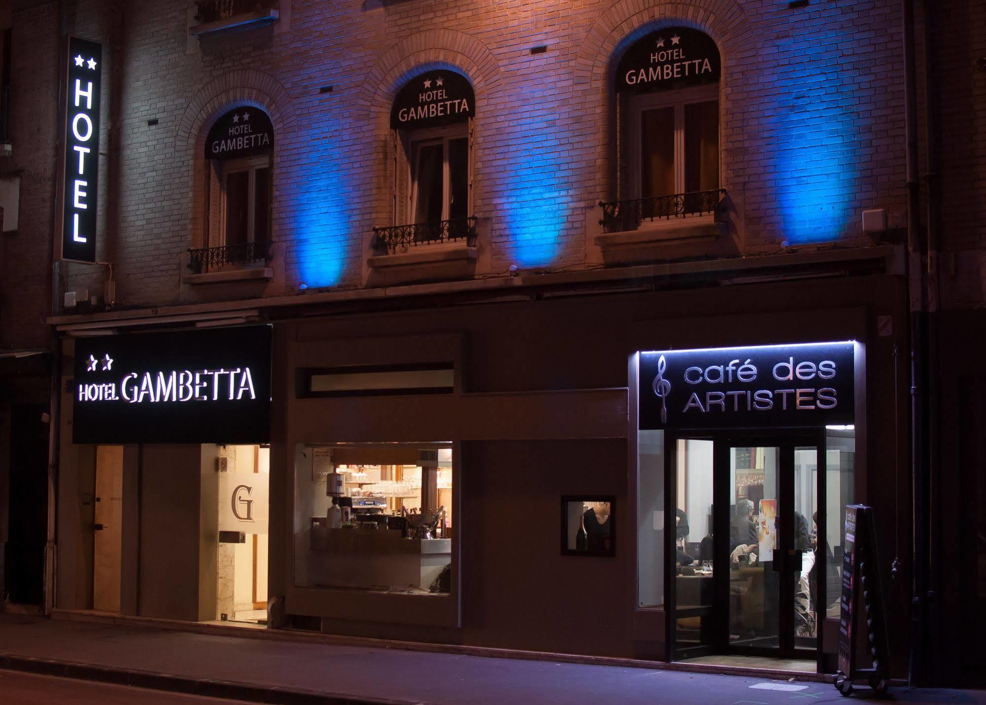 Hotel Gambetta 랭스 외부 사진